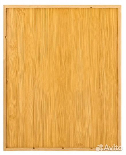 Деревянный лоток для столовых приборов новый