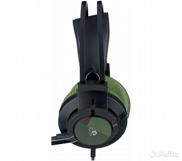 Компьютерная гарнитура A4Tech Bloody J450, черный