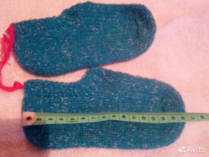 Вязаные детские следки