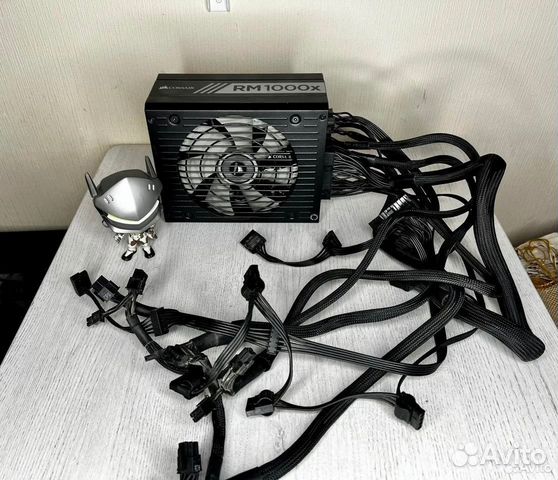 Блок питания Corsair RM1000x 80+ gold купить в Москве | Электроника | Авито