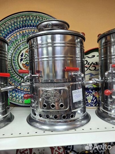 Самовар на дровах турецкий