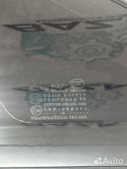 Форточка заднего левого крыла Chevrolet Lacetti