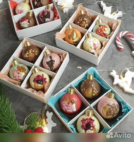 Новогодние подарки шоколадные наборы