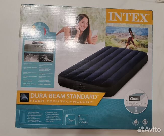 Надувной матрас intex