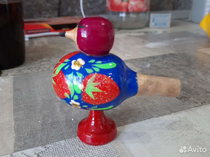 Свистулька деревянная