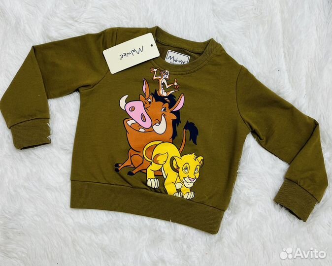 Толстовка для мальчика malwee 86 116 122 128 новая