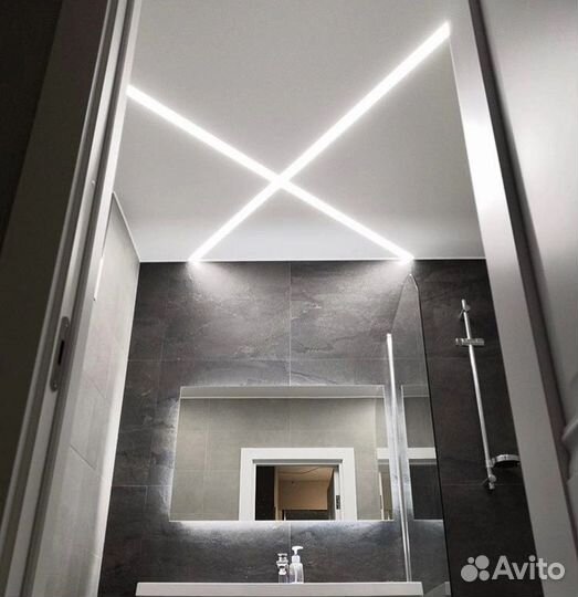 Натяжные потолки любой сложности