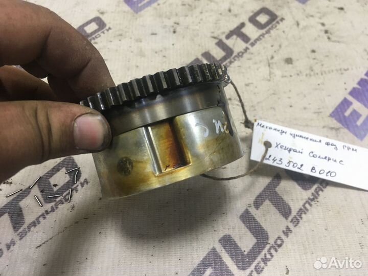 Механизм изменения фаз грм Хендай Солярис