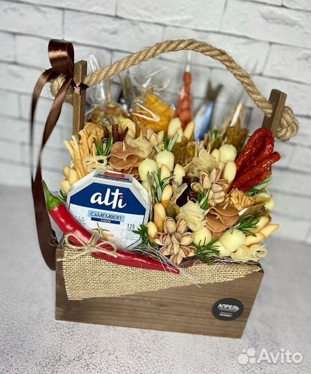 Мужские букеты съедобные