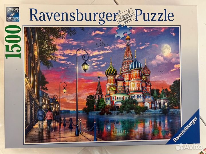 Пазлы ravensburger 1500 Москва Храм Василия