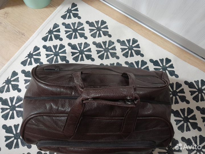 Саквояж кожаный