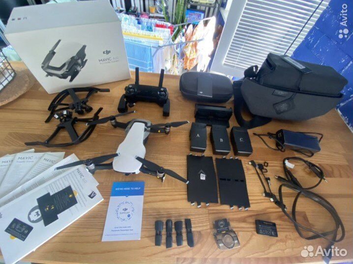 Квадрокоптер dji mavic air fly more combo