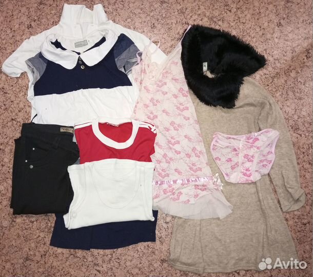 Женская одежда б/у на поделки, ветошь