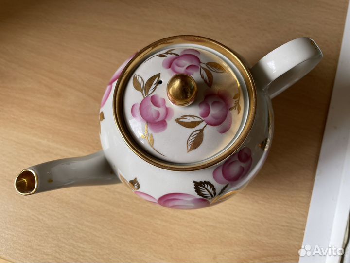 Заварочный чайник, СССР, фарфор