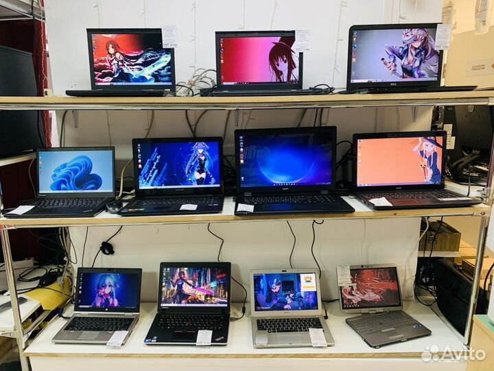 Ноутбук 2 ядерный i3 i5 i7 экран 12, 14, 15.6, 17