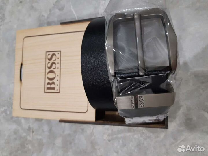 Мужской кожаный ремень