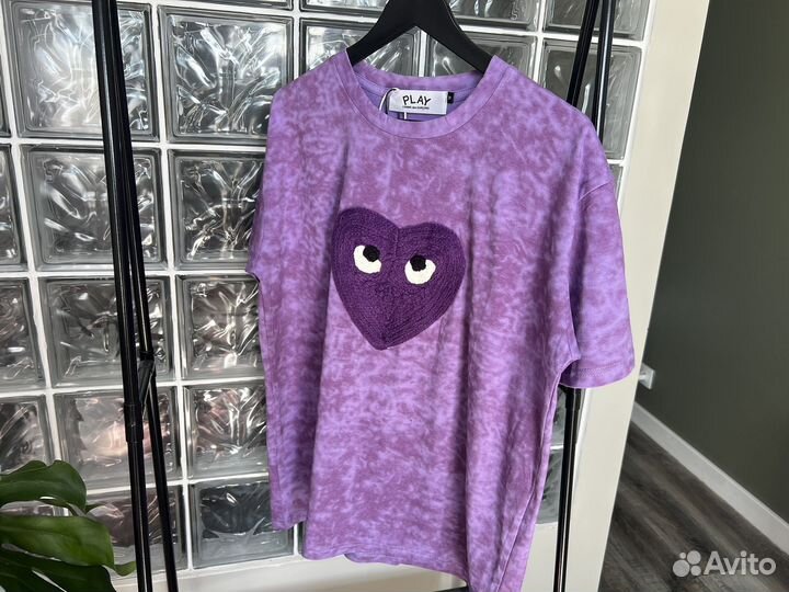 Футболка play cdg Comme Des Garçons