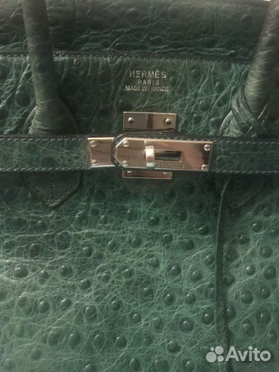 Сумка Hermes страус