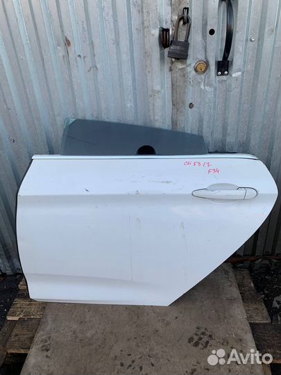 Дверь задняя левая BMW 3 серии GT F34 дефект