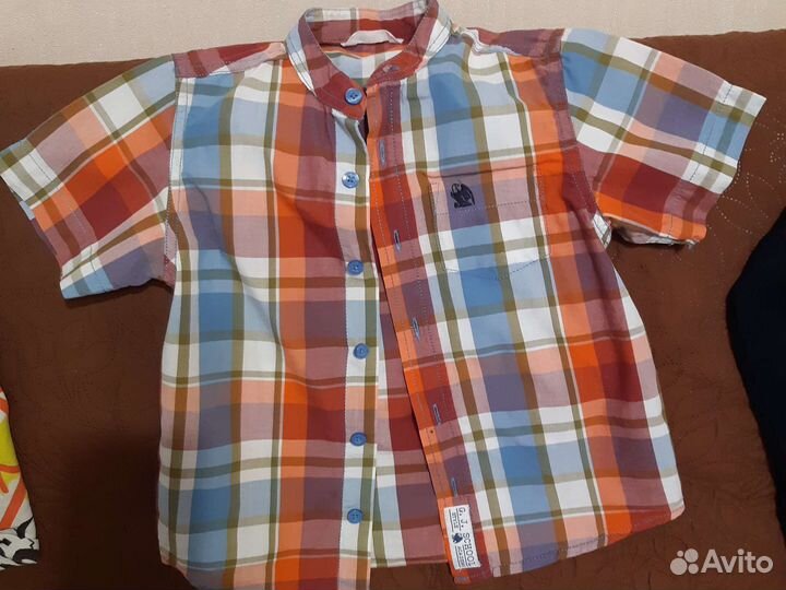Рубашки детские kiabi 92/98 см/116см