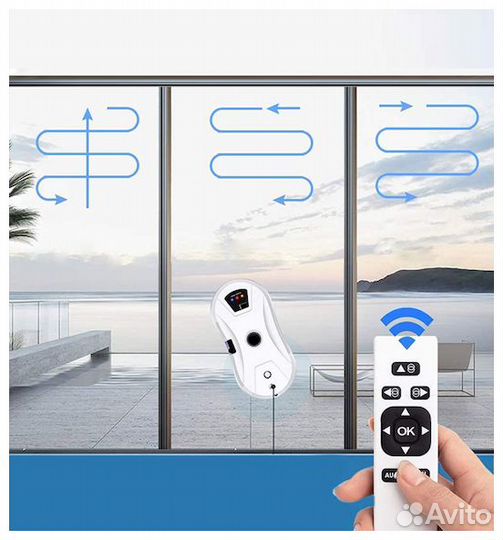 Аренда робота мойщика окон с функцией распыления