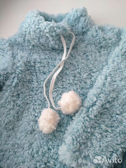 Кофта для девочки теплая 134 - 140 см