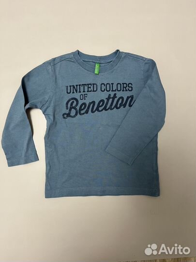 Кофта лонгслив для мальчика 3-4 года