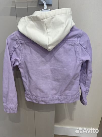 Джинсовая ветровка на девочку 92-98