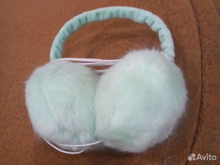 Меховые наушники