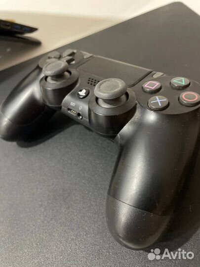 Игровая приставка ps4 slim 1tb с диском