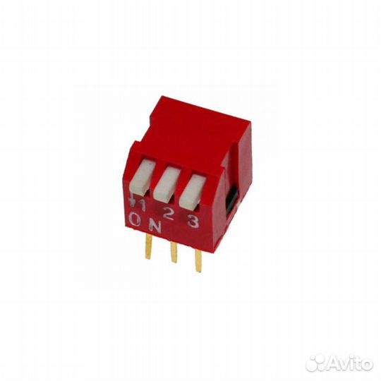 1 шт DIP - переключатель DP-03 SWD3-3 3 ON-OFF с ш
