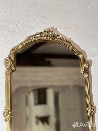 Консоль и зеркало старинные. Бронза. Франция