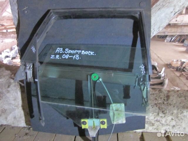 Стеклоподъмник правый Ауди А3 спортбек 07-13гв