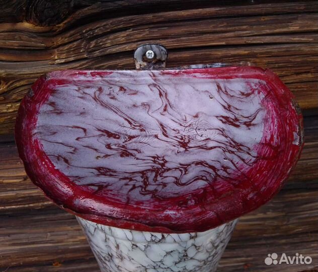 Старинная эмалированная кружка Эсмарха