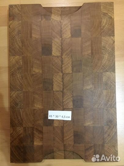 Разделочные доски из дуба торцевые