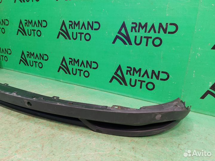 Юбка бампера задняя Skoda Rapid 2 2020