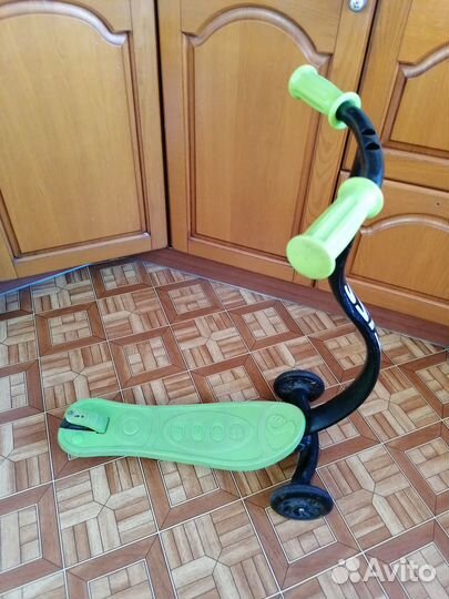 Самокат детский трехколесный бу