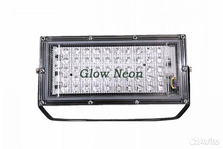 Прожектор ультрафиолетовый диодный LED 50вт UV 220