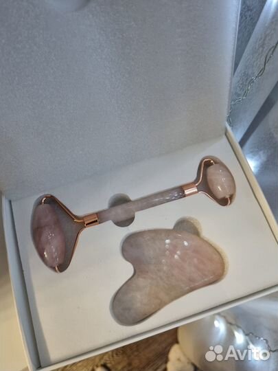 Набор Гуаша (роллер и скребок)