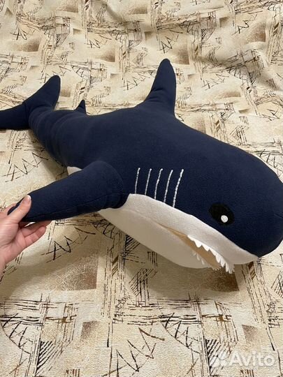 Мягкая игрушка Акула по мотивам IKEA