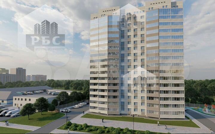 1-к. квартира, 37,8 м², 11/16 эт.