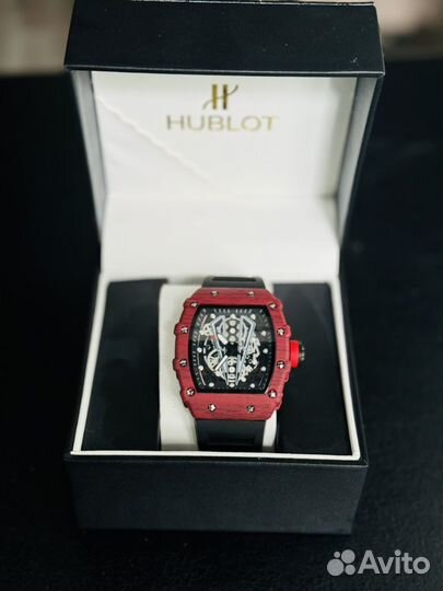 Часы hublot + подарочная коробка