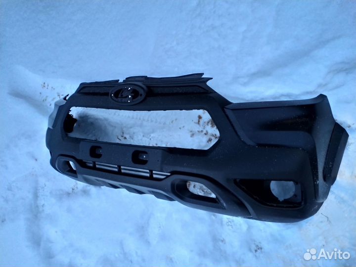 Бампер передний Нива Тревел