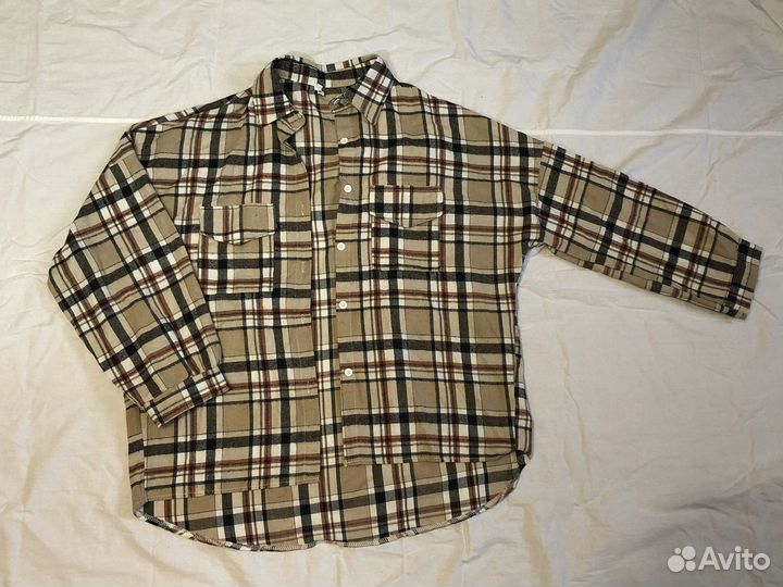 Рубашка в клетку новая