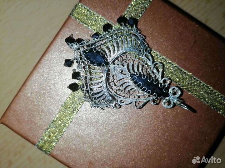 Серьги серебро