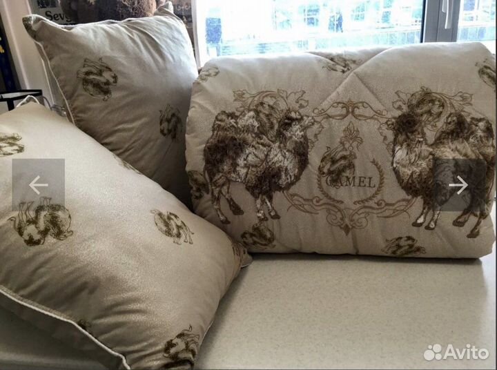 Набор Верблюжье одеяло с подушками и наматрасником