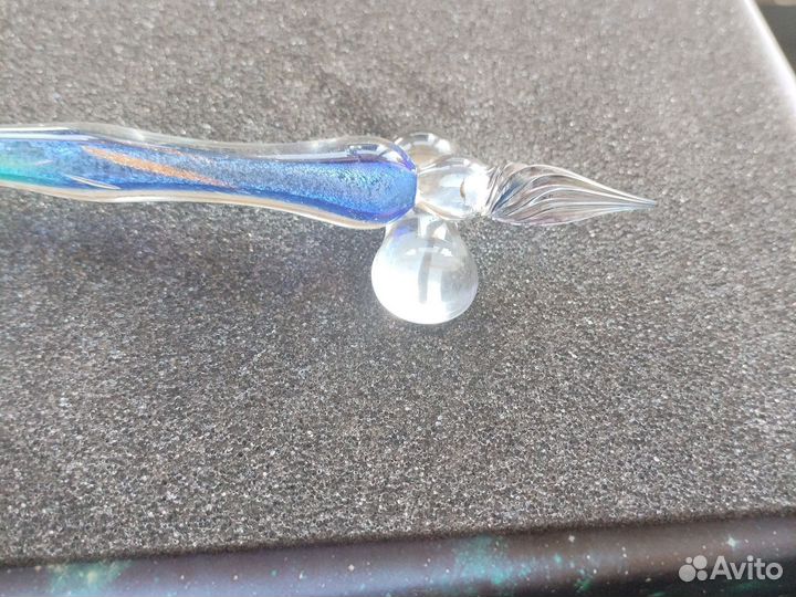 Стеклянное перо для рисование axearte