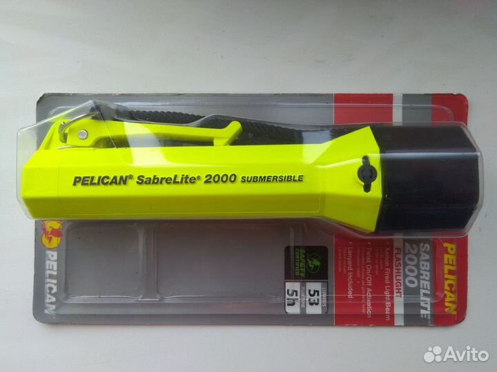 Фонарь Pelican 2000 SabreLite Flashlight