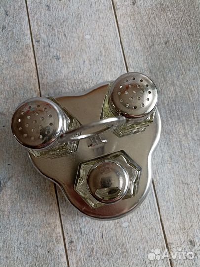 Набор для специй на подставке СССР винтаж