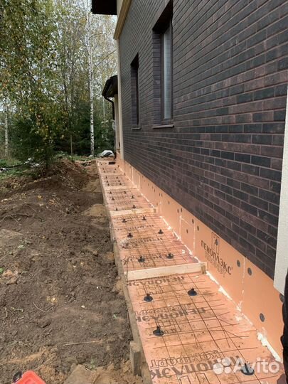 Бетонные работы фундамент